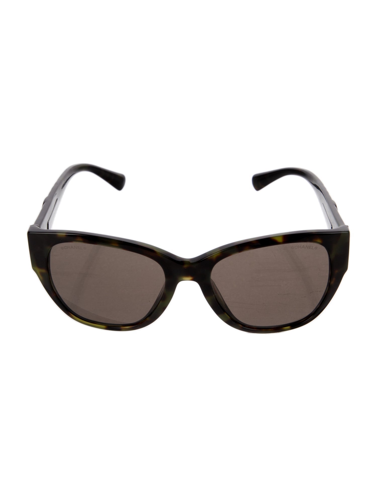 Chanel Interlocking CC Logo Square Sunglasses