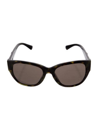 Chanel Interlocking CC Logo Square Sunglasses