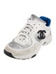 Chanel Interlocking CC Logo Leather Chunky Sneakers
