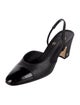 Chanel 2020 Interlocking CC Logo Slingback Pumps