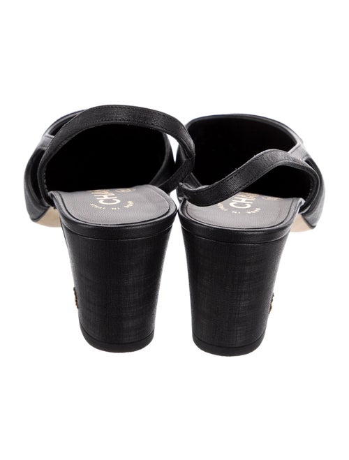 Chanel 2020 Interlocking CC Logo Slingback Pumps