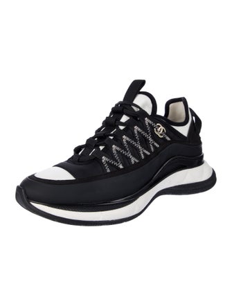 Chanel 2024 Interlocking CC Logo Athletic Sneakers