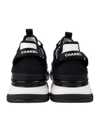 Chanel 2024 Interlocking CC Logo Athletic Sneakers