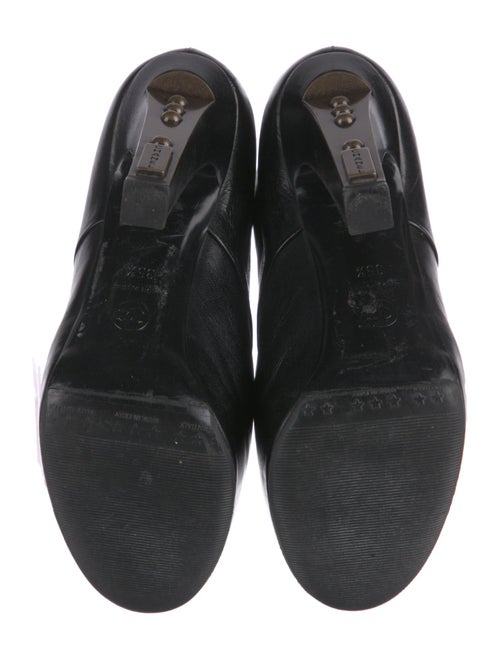 Chanel Leather Lace-Up Boots