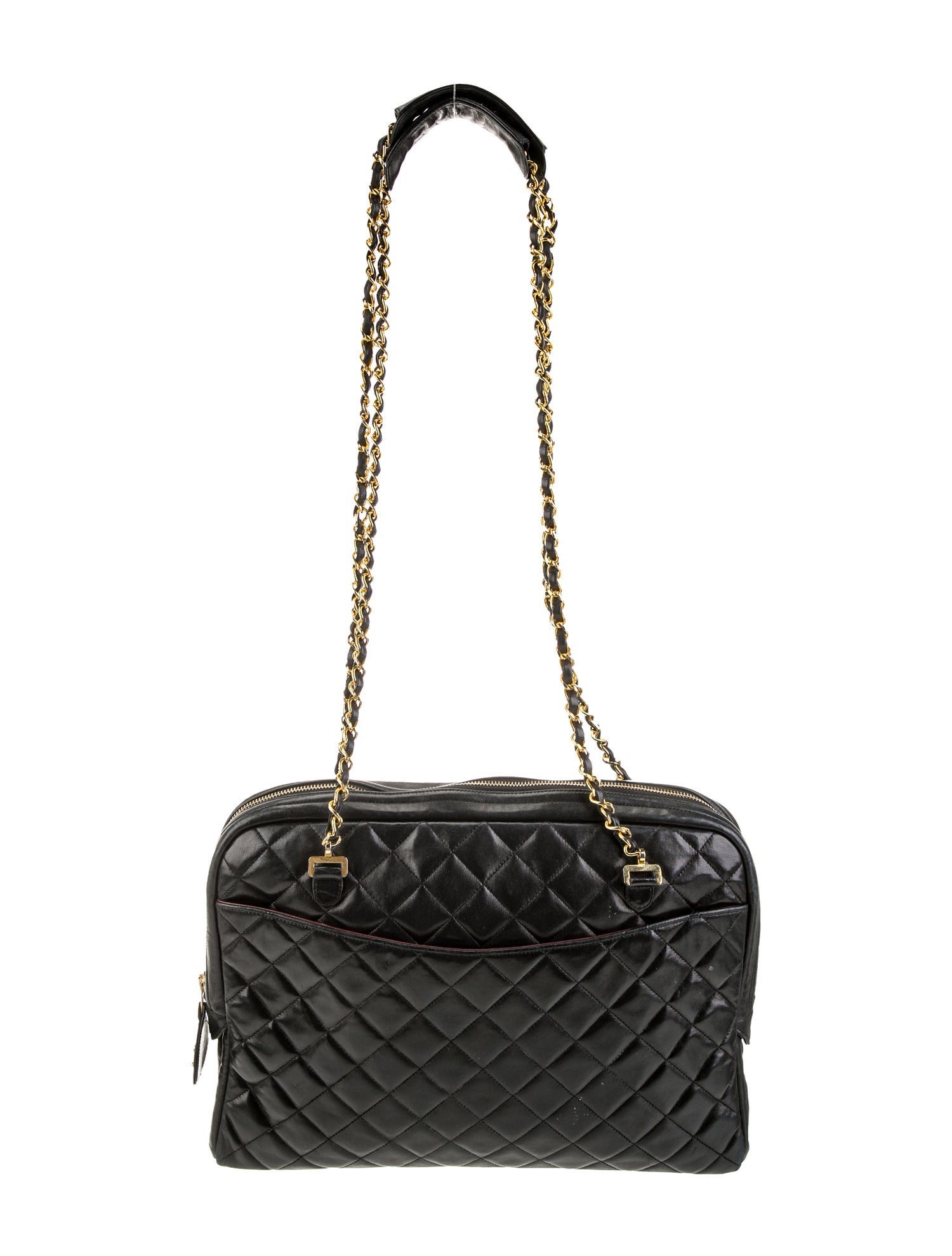 Chanel Quilted Dome Shoulder Bag