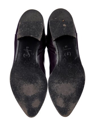 Chanel Interlocking CC Logo Leather Boots