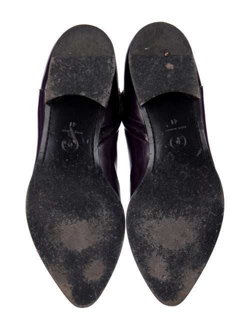 Chanel Interlocking CC Logo Leather Boots