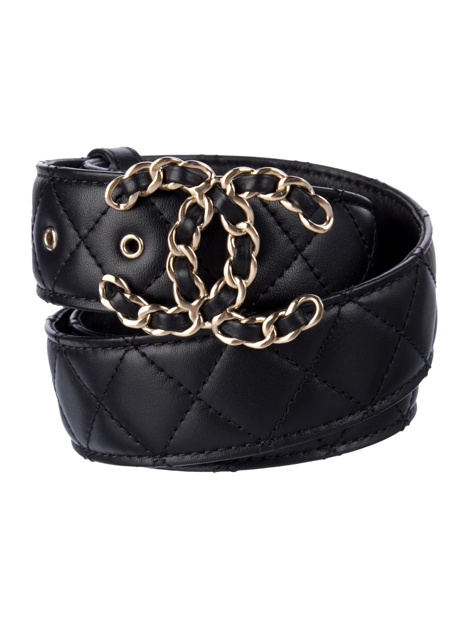 Chanel 2021 Interlocking CC Logo Belt