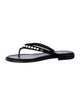Chanel 2019 Interlocking CC Logo Flip Flops