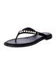 Chanel 2019 Interlocking CC Logo Flip Flops