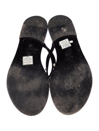 Chanel 2019 Interlocking CC Logo Flip Flops