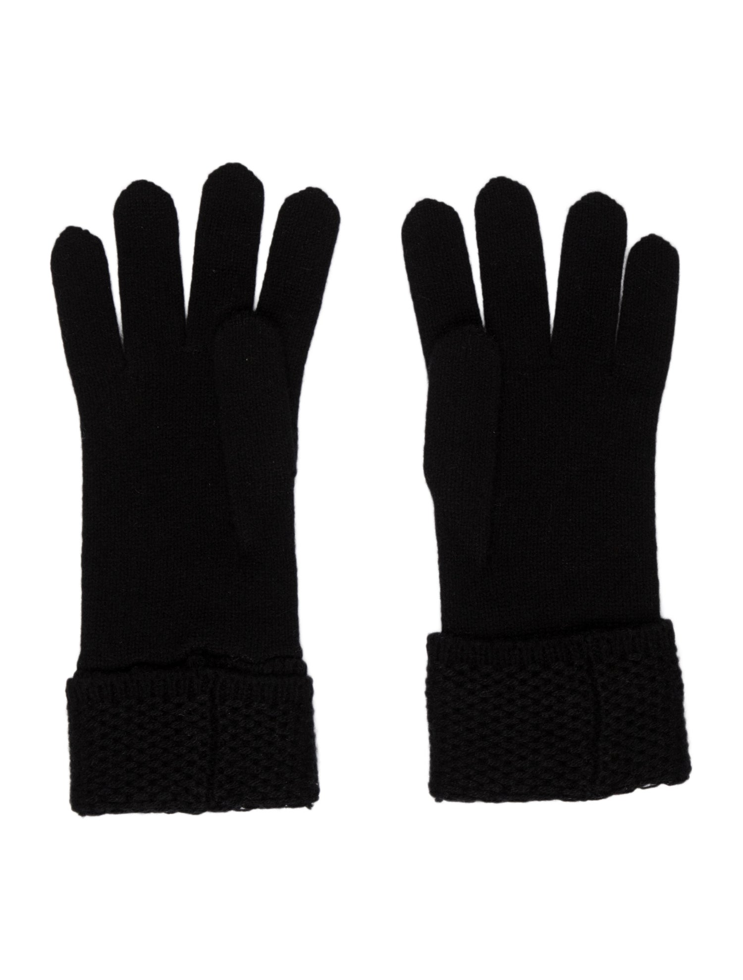 Chanel 2024 Cashmere CC Gloves w/ Tags w/ Tags