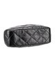 Chanel Quilted CC Kisslock Clutch w/ Chain