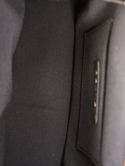 Chanel Quilted CC Kisslock Clutch w/ Chain