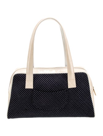 Chanel Quilted CC Bowling Bag