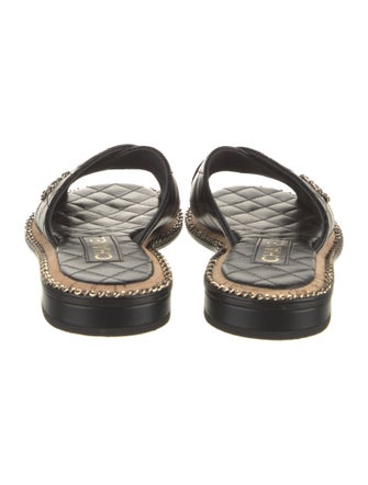Chanel 2025 Interlocking CC Logo Slides