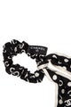 Chanel 2022 Polka Dot CC Hair Scrunchie