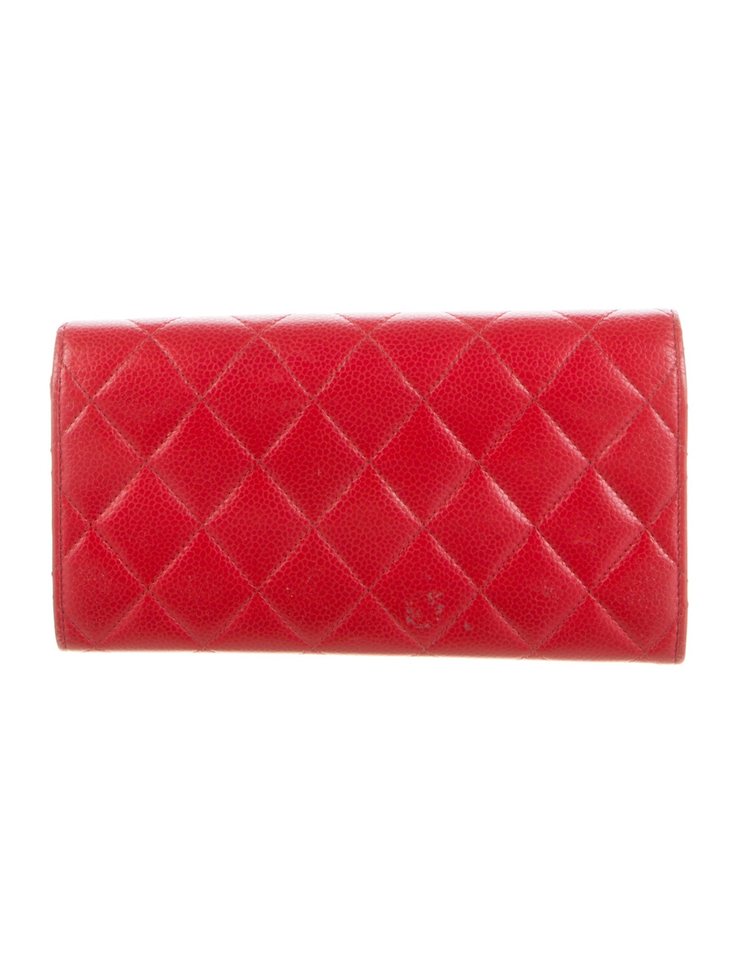 Chanel 2015 Continental Flap Trifold Wallet