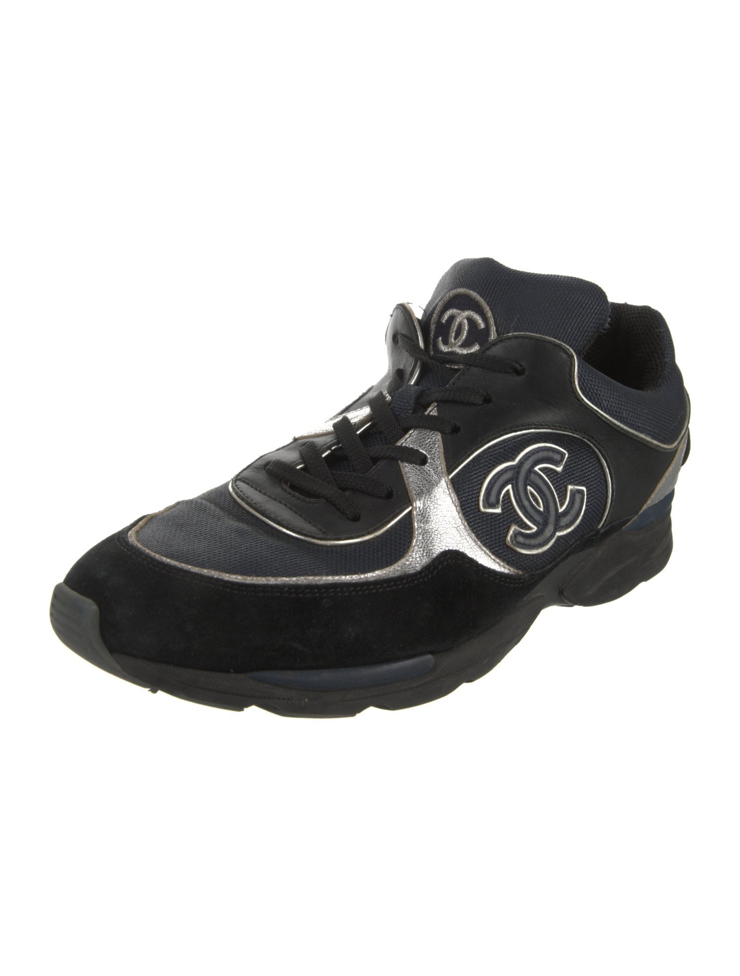 Chanel Interlocking CC Logo Sneakers