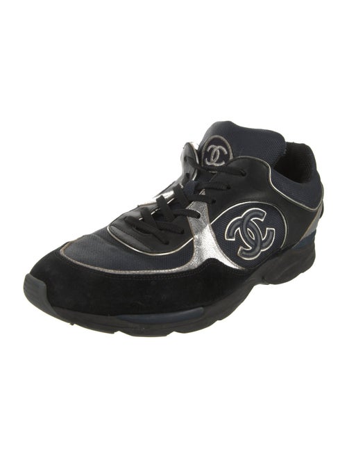 Chanel Interlocking CC Logo Sneakers