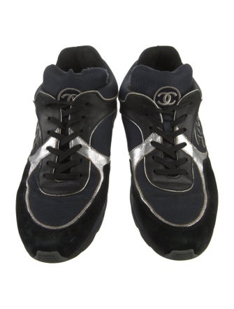 Chanel Interlocking CC Logo Sneakers