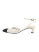 Chanel 2024 Interlocking CC Logo Slingback Pumps