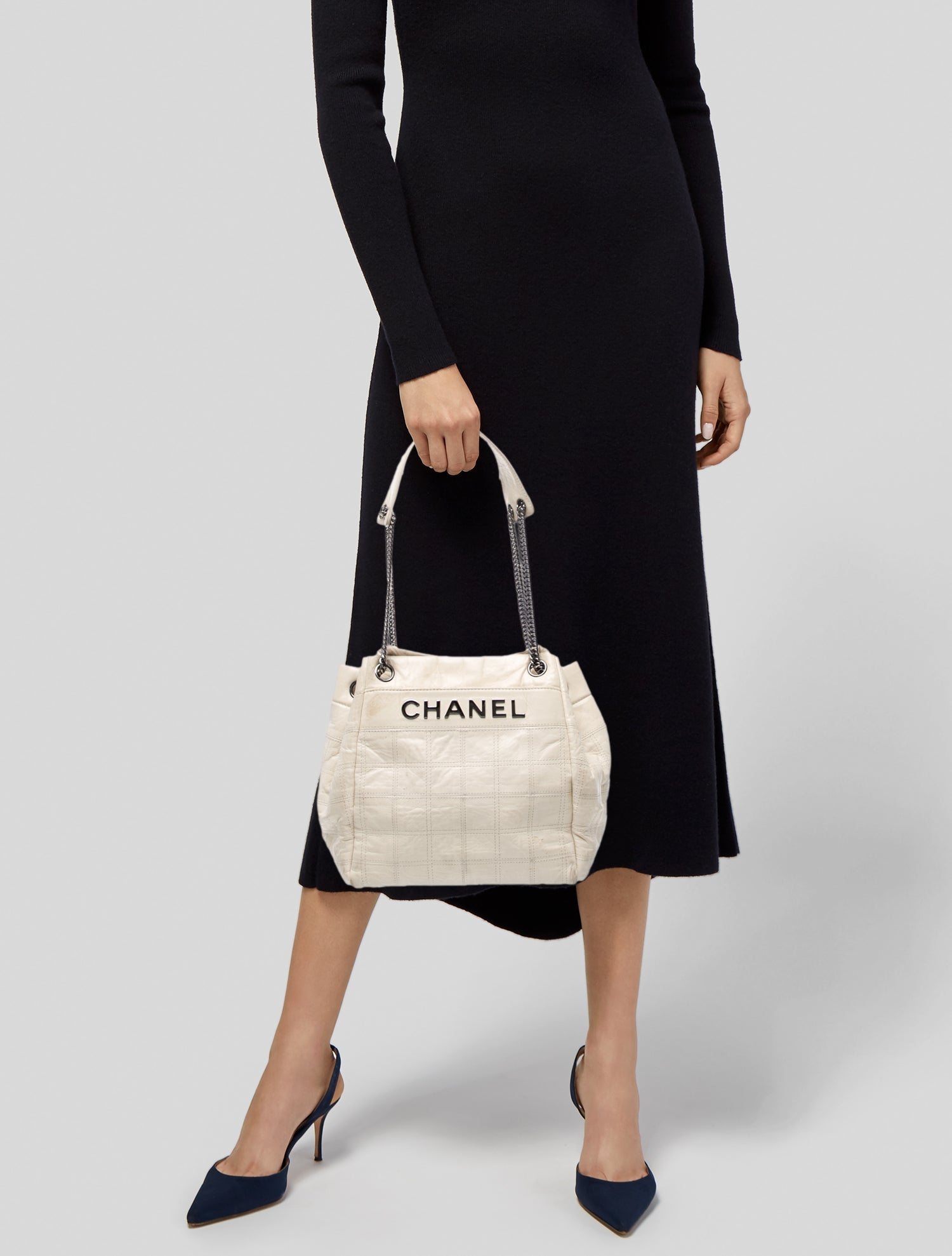 Chanel LAX Square Quilt Shoulder Bag