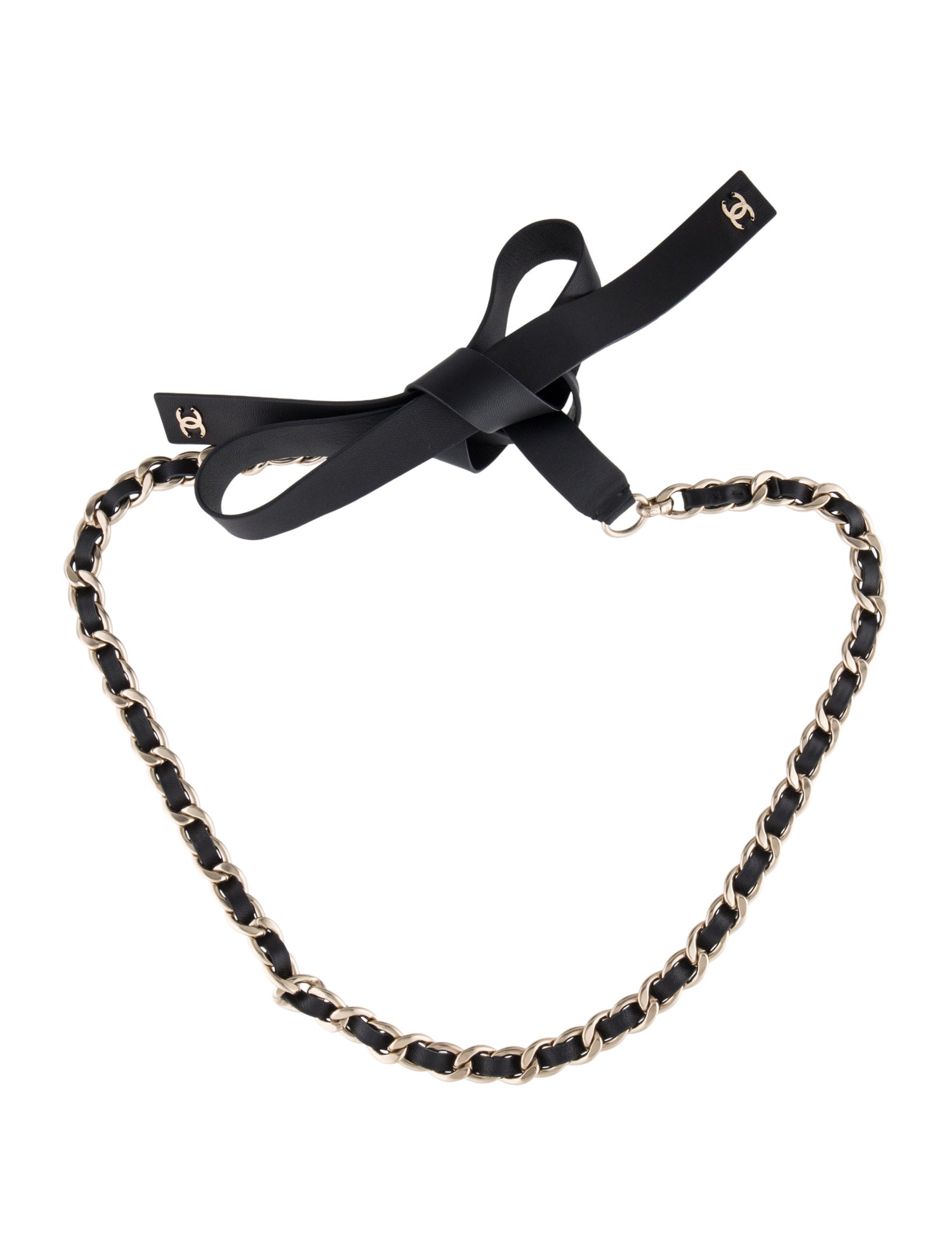 Chanel 2020 Interlocking CC Logo Waist Belt