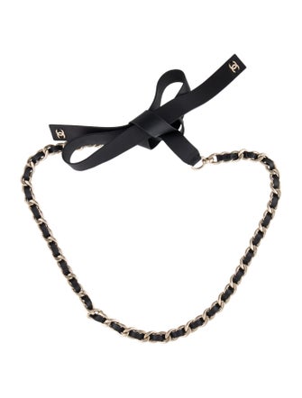 Chanel 2020 Interlocking CC Logo Waist Belt