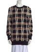 Chanel 2022 Plaid Print Sweater