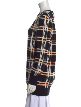 Chanel 2022 Plaid Print Sweater