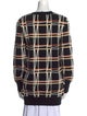 Chanel 2022 Plaid Print Sweater