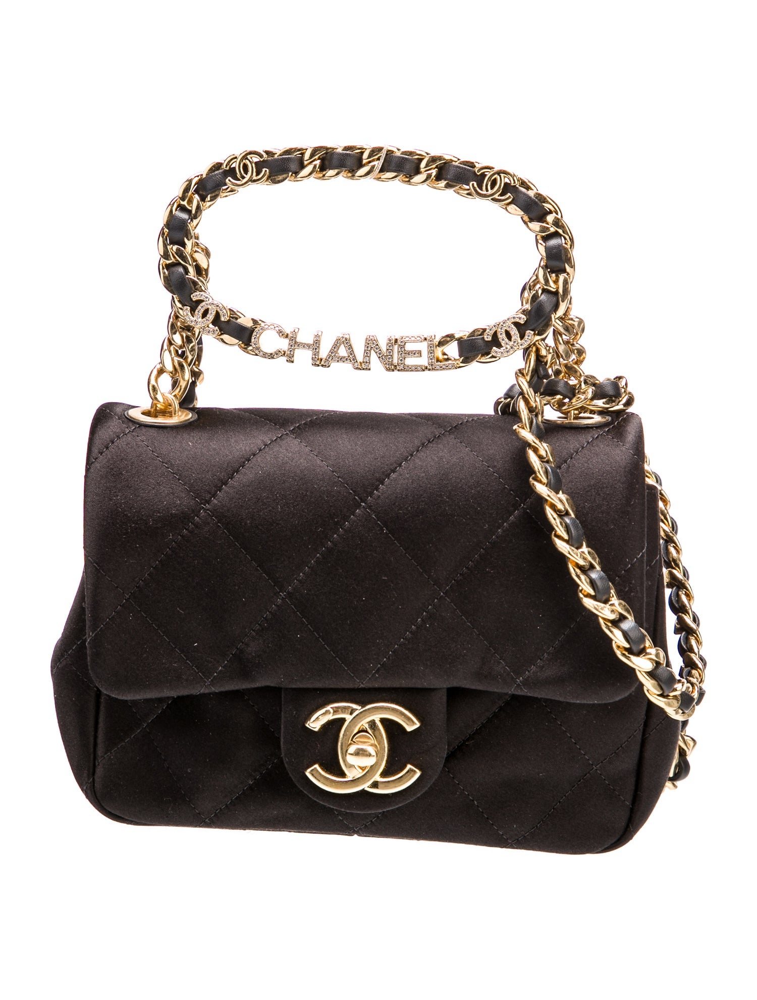 Chanel 2023 Mini Top Handle Flap Bag