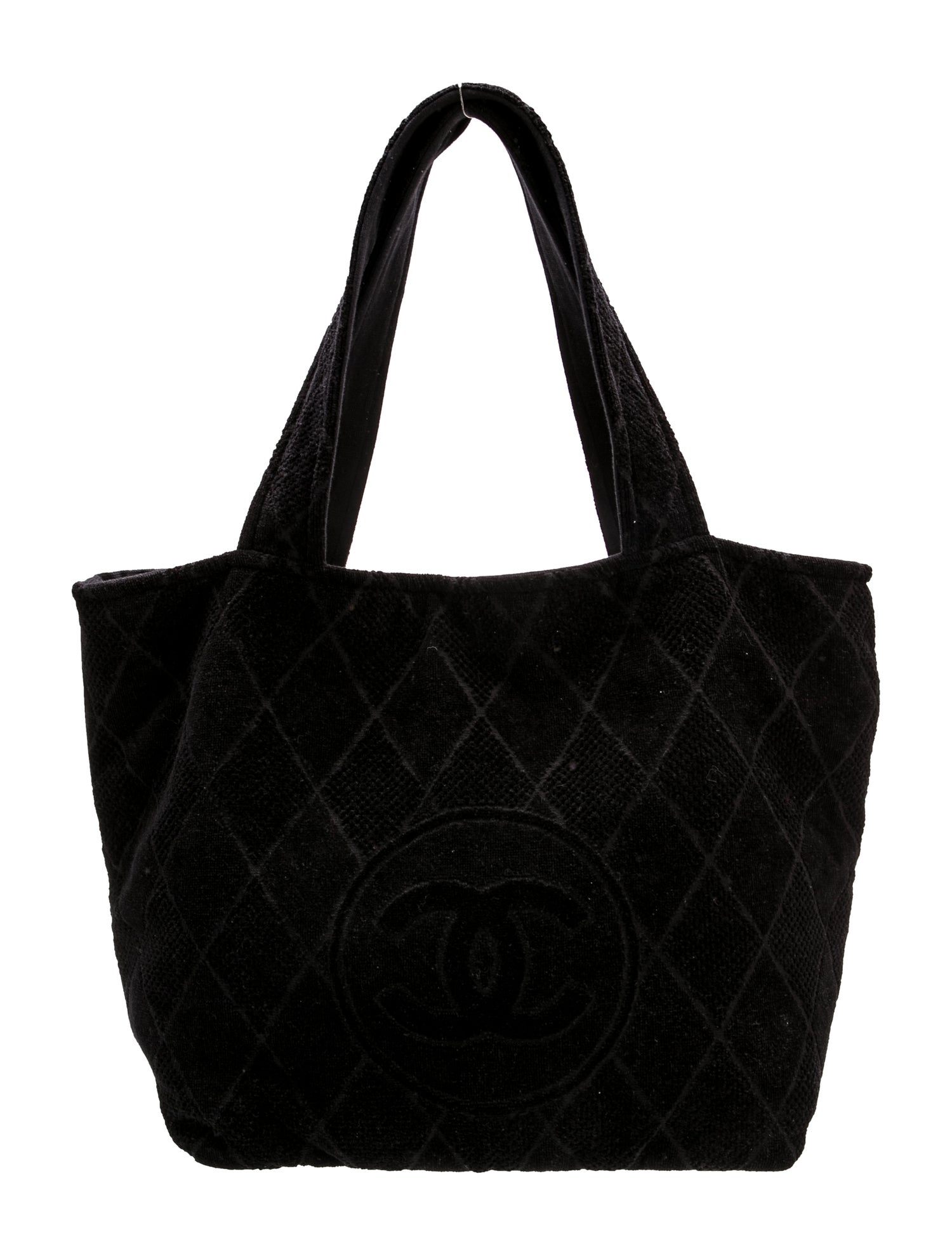 Chanel Terry CC Beach Tote Set w/ Towel & Pouch