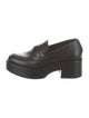 Chanel Interlocking CC Logo Leather Loafers