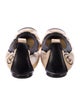 Chanel 2011 Interlocking CC Logo Ballet Flats