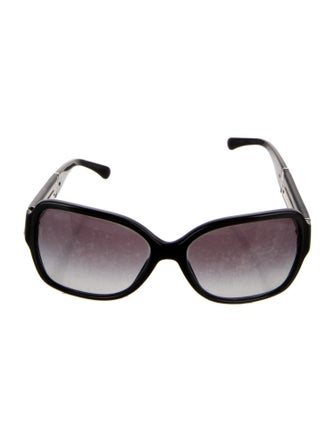 Chanel Interlocking CC Logo Oversize Sunglasses