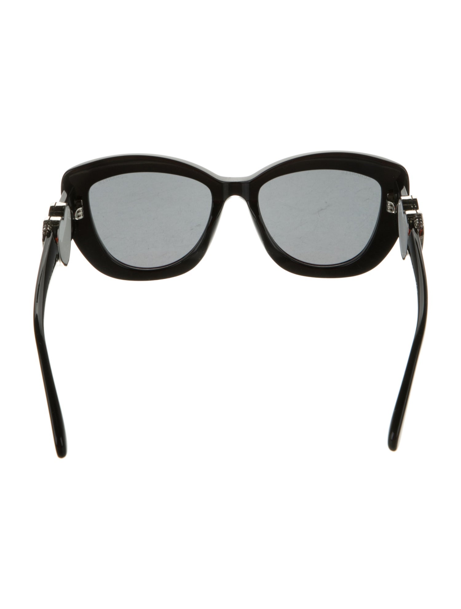 Chanel Interlocking CC Logo Cat-Eye Sunglasses