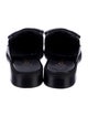 Chanel Interlocking CC Logo Leather Mules