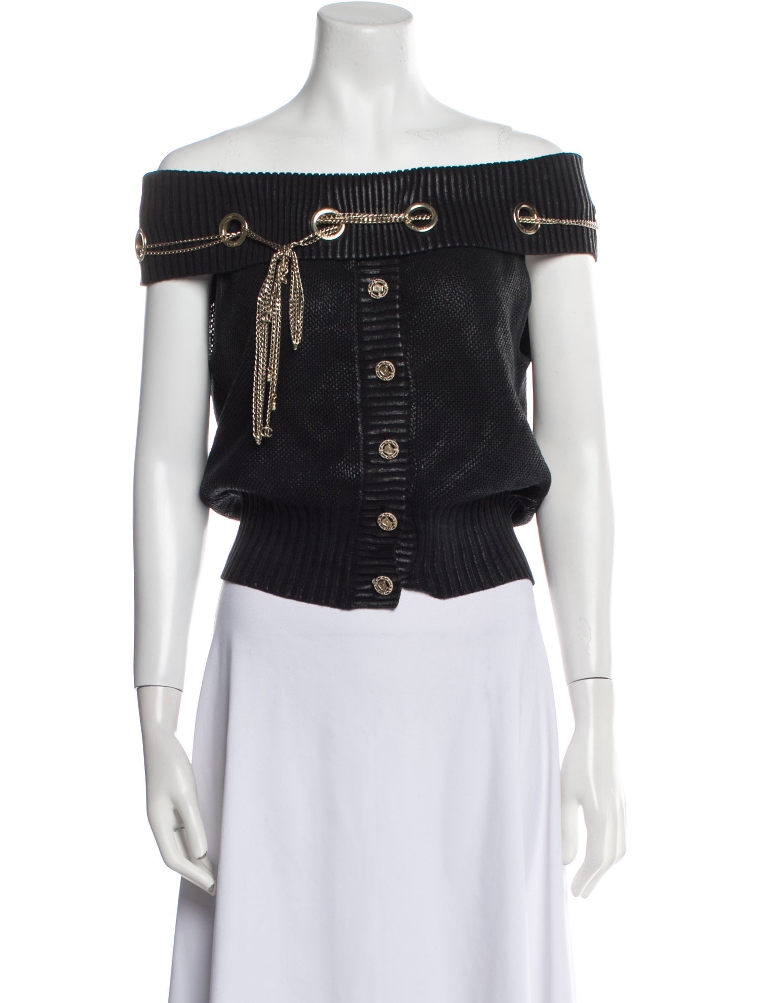 Chanel Vintage 2008 Crop Top