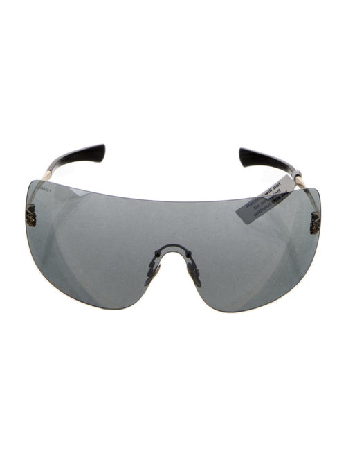 Chanel 2021 Interlocking CC Logo Sunglasses