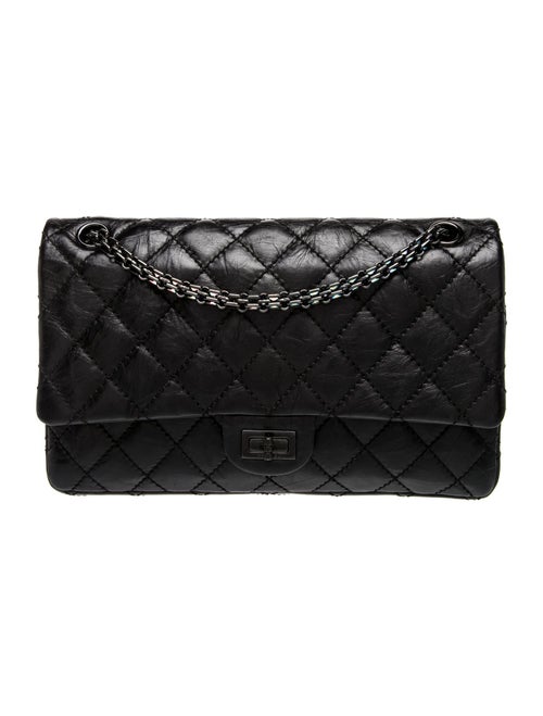 Chanel So Black Reissue 226 Double Flap Bag