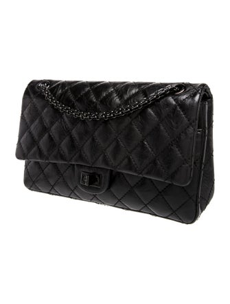 Chanel So Black Reissue 226 Double Flap Bag