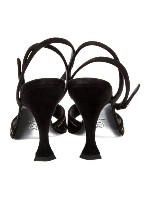Chanel 2023 Suede Sandals