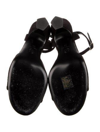 Chanel 2023 Suede Sandals