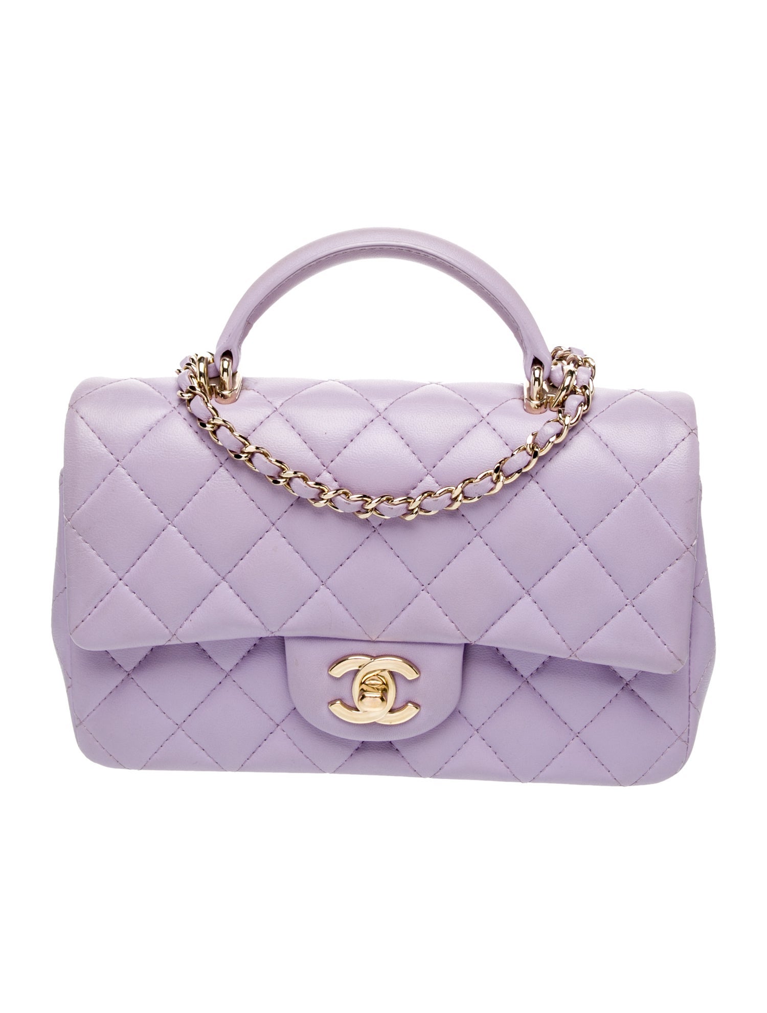Chanel Classic Rectangular Mini Top Handle Flap Bag