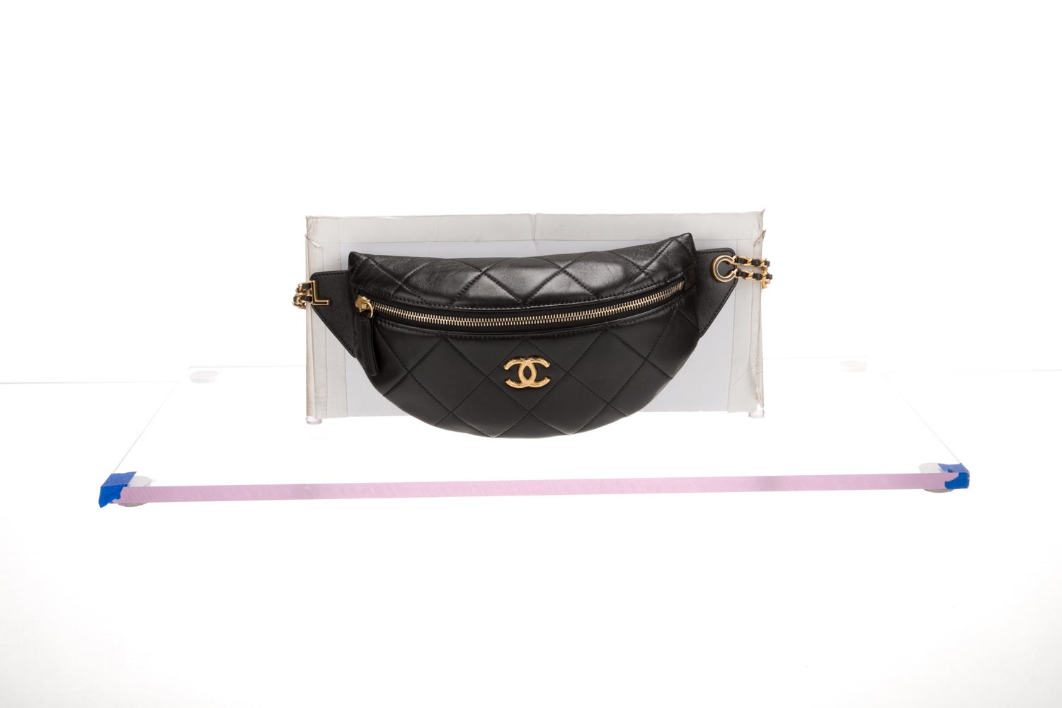 Chanel 2024 Logo CC Quilted Waist Bag
