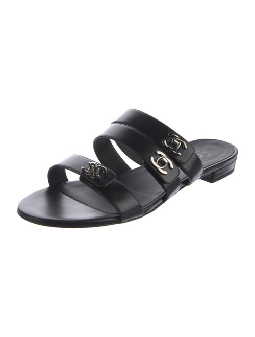 Chanel 2017 Interlocking CC Logo Slides