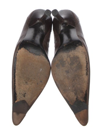 Chanel Interlocking CC Logo Leather Boots