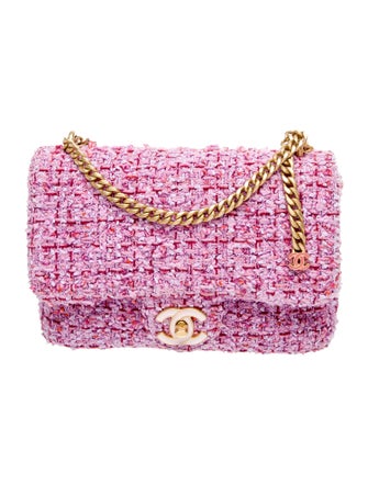 Chanel Small Tweed Pending CC Flap Bag